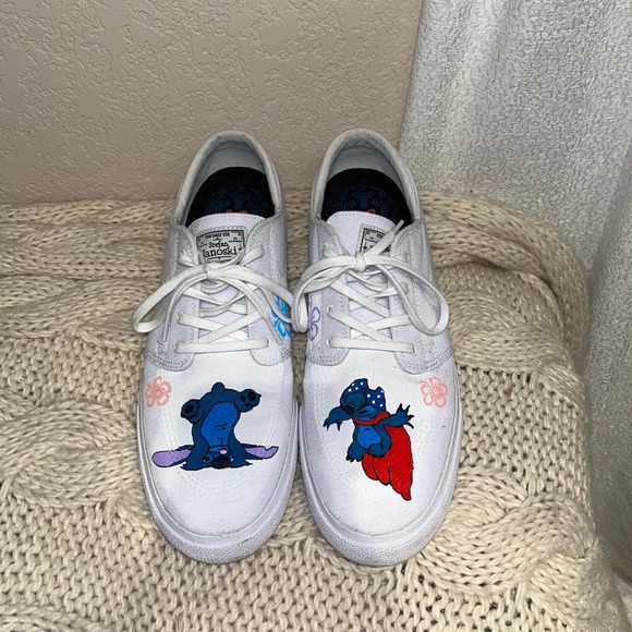 Nike SB Stefan Janoski custom‎ STITCH shoes - Picture 1 of 8